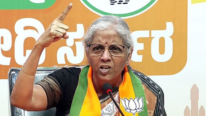 Finance Minister Nirmala Sitharaman defends the electoral bonds scheme: ‘One step better than what went before’