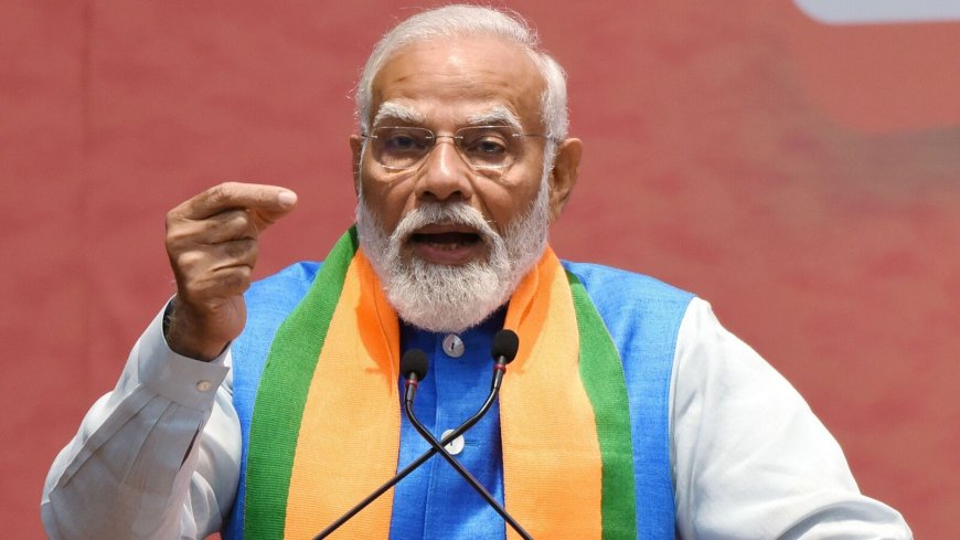 Lok Sabha polls 2024: ‘Congress always insulted Dr Babasaheb Ambedkar,’ says PM Modi during a rally in MP's Hoshangabad