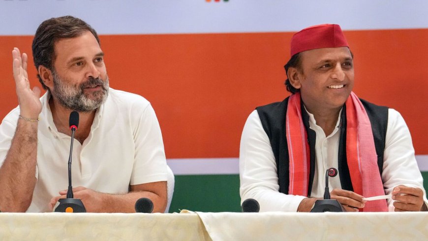 Lok Sabha Elections 2024: ‘Flop show' to ‘two persons on moon’: 10 key takeaways from Rahul-Akhilesh presser