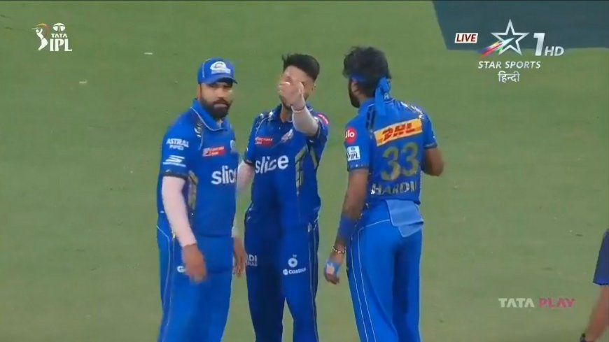 WATCH | Hardik Pandya, Rohit Sharma clash over field placements, MI bowler caught in the crossfire
