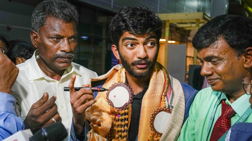 D Gukesh thanks Viswanathan Anand: Chess Candidates 2024 champion says, '…if it wasn't for him'