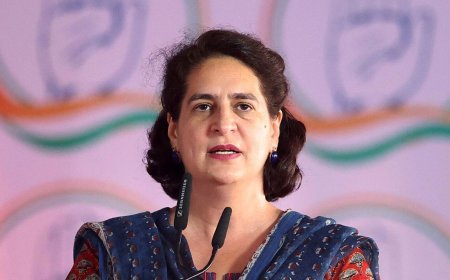 My father did not inherit wealth, but spirit of martyrdom: Priyanka Gandhi charges at PM Modi
