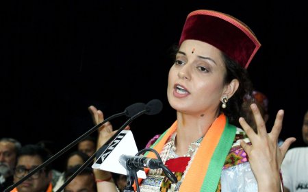 Kangana Ranaut takes aim at Tejasvi Surya, mistakes him for Tejashwi Yadav in viral speech: WATCH