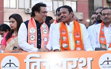 When actor Govinda forgot name of Shiv Sena candidate he went to campaign for in Maharashtra – Watch