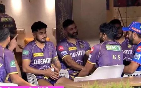Amid speculations, Rohit's chat with KKR coaches adds more spice