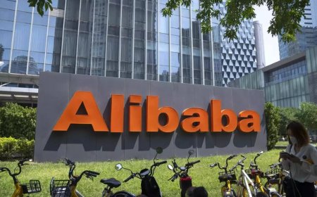 Chinese tech giant Alibaba posts 8% rise in revenue for past fiscal year