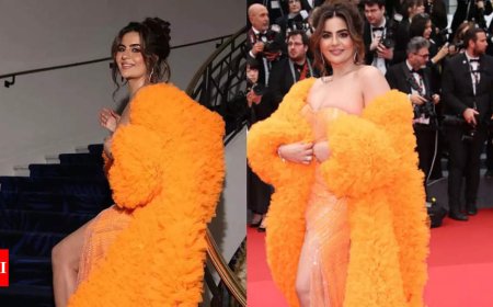 ‘Taarak Mehta Ka Ooltah Chashmah’ star Deepti Sadhwani makes heads turn as she makes her debut at Cannes 2024