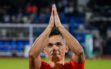 Sunil Chhetri retires: Captain Fantastic gets emotional while announcing retirement, ‘Proud of playing for my country’