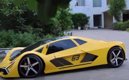 Indian boy turns Honda Civic into Lamborghini for just Rs 12.5 lakh
