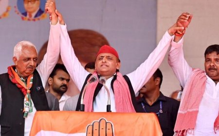 'Won't even win 140 seats': Akhilesh Yadav mocks BJP over its '400 paar' slogan