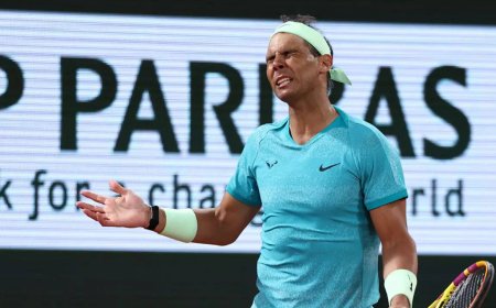 Nadal knocked out in French Open first round