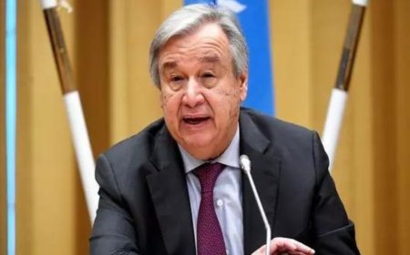 UN chief says 'obscene' that small islands pay climate consequences