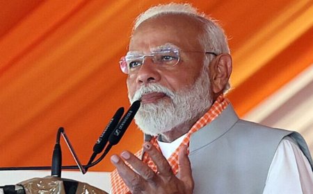 ‘I grew up washing cups, plates’: PM Modi in Mirzapur, says ‘relation with tea very deep’