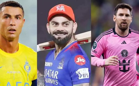 'Kohli up there with Ronaldo and Messi'