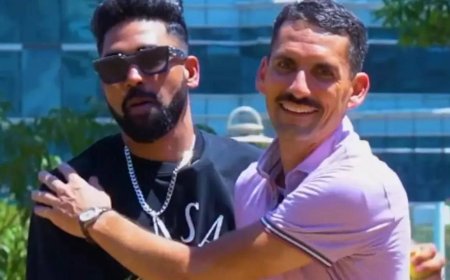 Watch: Dube, Siraj teach 'nuts and bolts' of cricket to US diplomats