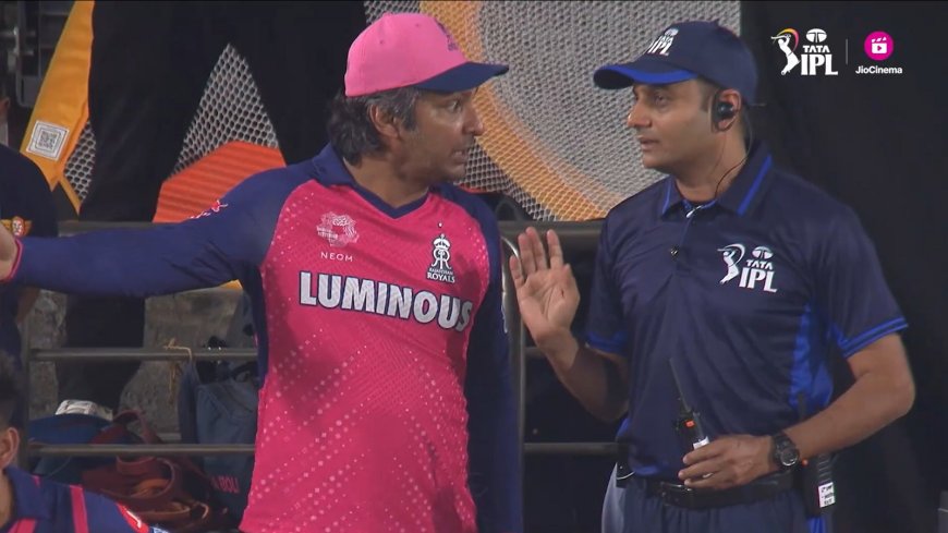WATCH | Kumar Sangakkara fumes at ‘horrible’ third umpire decision during SRH vs RR clash. Netizens say ‘made no sense’