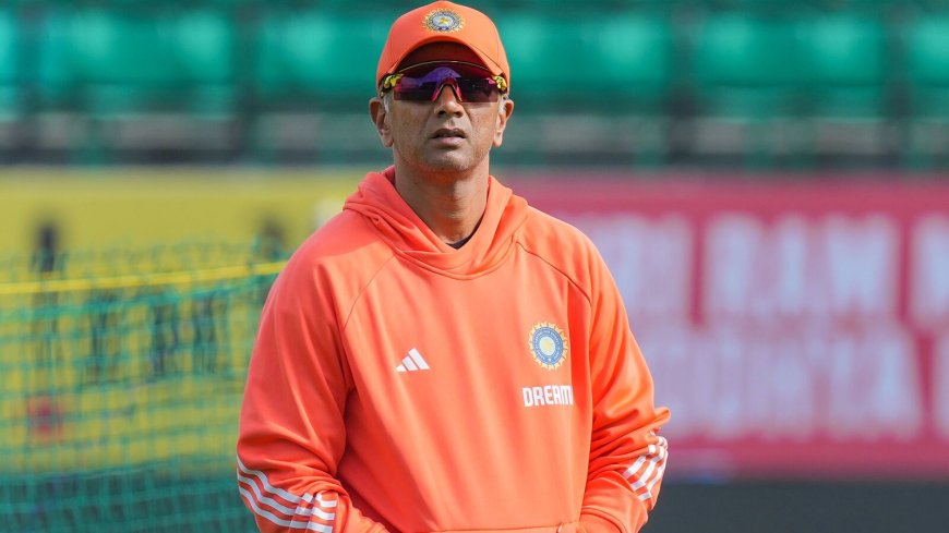 After Rahul Dravid, who is likely to be India's men's cricket team coach?