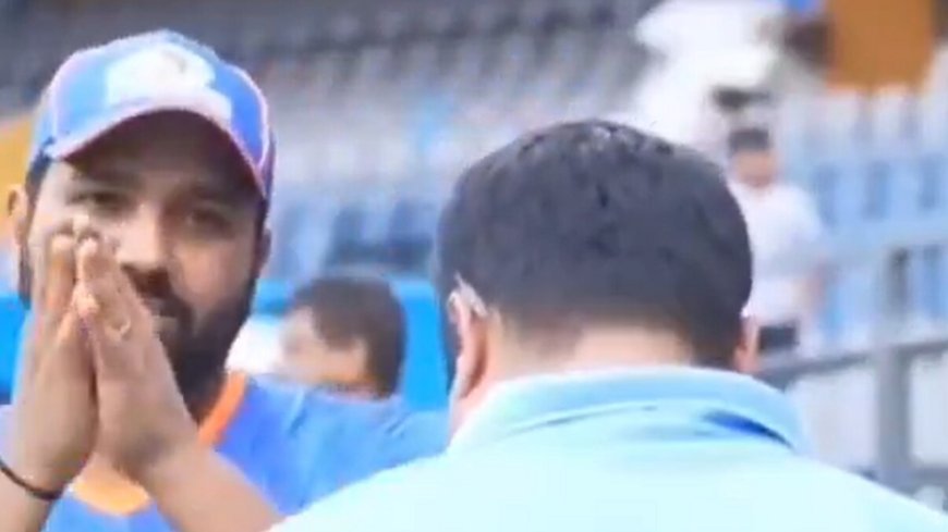 ‘Audio band karo…’: Rohit Sharma's folded hand plea to cameraman goes viral LSG vs MI IPL 2024 | Watch