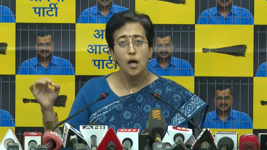 BJP stopped Yamuna water supply to Delhi to target AAP, says Atishi