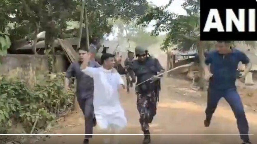 Lok Sabha polls 2024: BJP candidate Pranat Tudu 'attacked' in West Bengal’s Jhargram | Watch