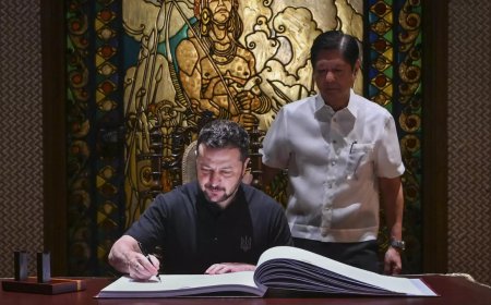 Zelenskyy in Philippines to promote peace summit he says China and Russia are trying to undermine