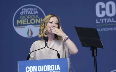Italy’s Giorgia Meloni wins EU vote as far-right gains across the bloc