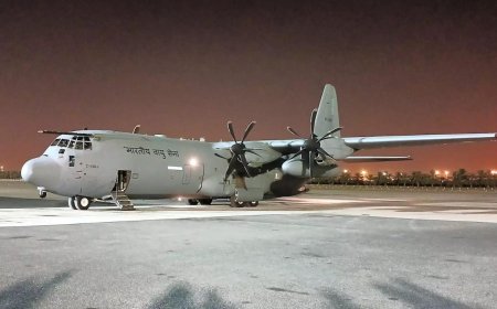 Kuwait fire: IAF flight with mortal remains of 45 Indians lands in Kochi