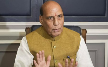 Ahead of first parliament session, key NDA meet at Rajnath Singh's house