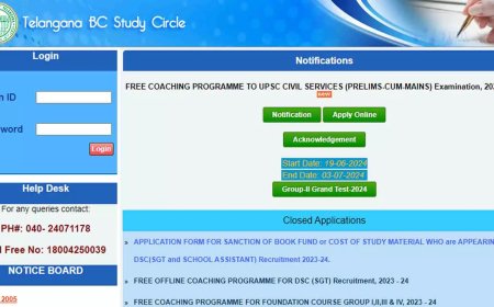 Telangana BC Study Circle Launches Civil Services Coaching Programme for 2025; Check Details Here