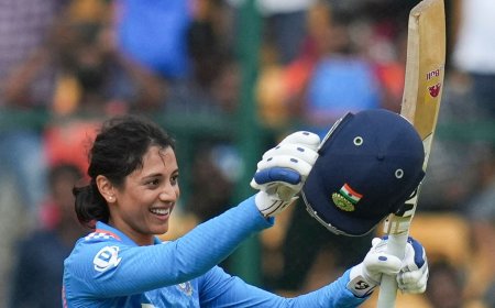 Smriti Mandhana scripts history, becomes first Indian woman to hit consecutive ODI centuries