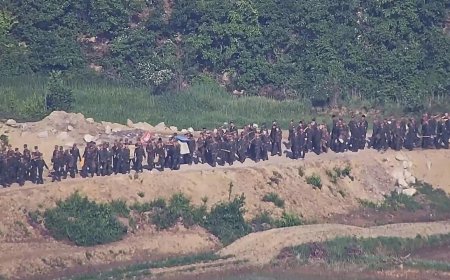 South Korea fires warning shots to repel 3rd intrusion attempt by North Korean troops