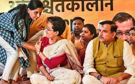 In a temporary tent, Delhi minister Atishi begins fast for more water