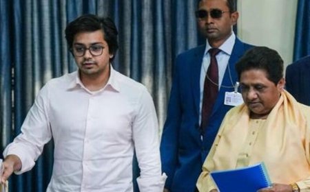 Mayawati reinstates nephew Akash Anand as her successor over a month after removing him