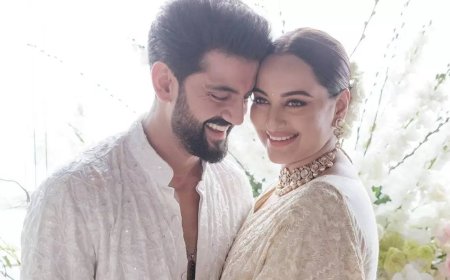 Sonakshi-Zaheer share FIRST PICS as man and wife