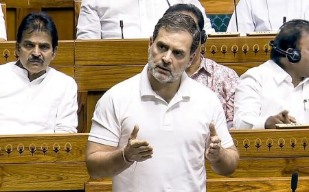 NEET 2024 row in Lok Sabha: Rahul Gandhi's mic ‘switched off’; govt says ready for discussion but...