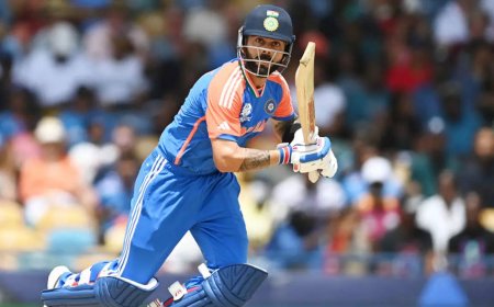 India register highest team total in T20 World Cup final