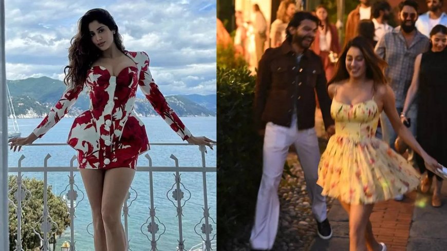 Janhvi drops pics with bf Shikhar Pahariya!