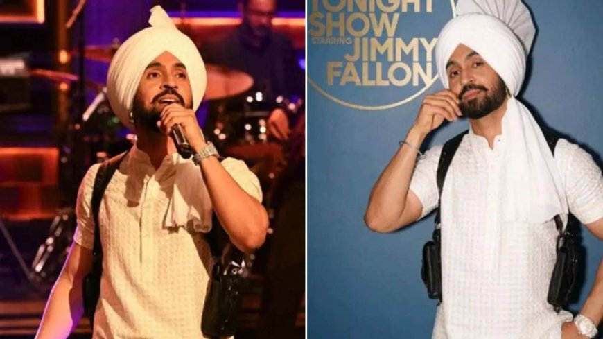Diljit wore Rs 1.2 cr watch on Jimmy Fallon's show