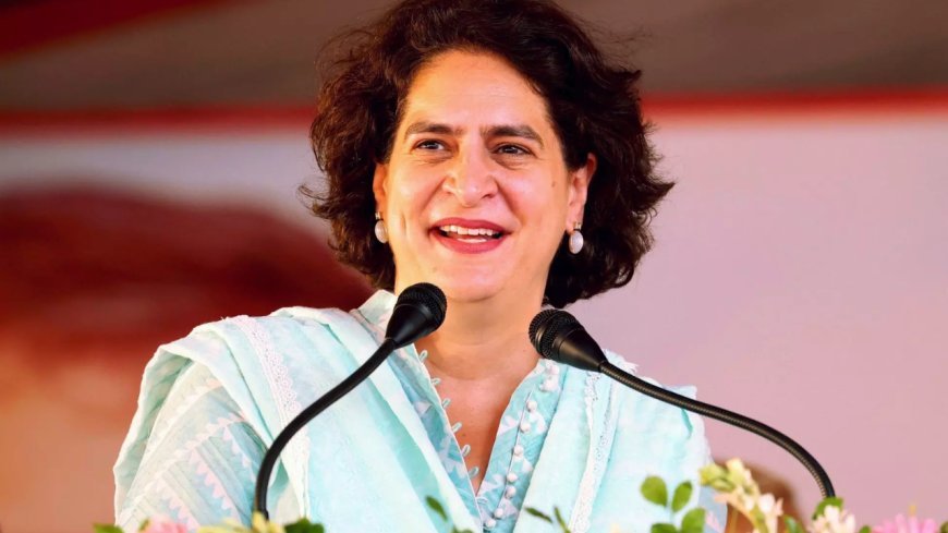 Priyanka Gandhi calls for environment friendly development amid rising temperatures