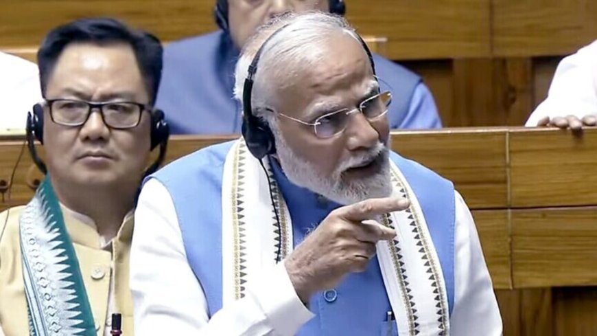 'Justice for all, appeasement to none': 10 quotes from PM Modi's Lok Sabha speech