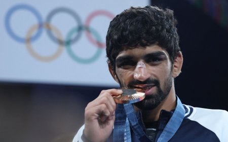 ‘More pride thanks to our wrestlers’: PM Modi, Prez Murmu, among others congratulate Aman Sehrawat for Olympic bronze