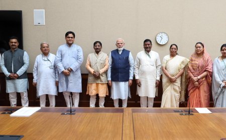 Prime Minister meets a delegation of SC/ST MPs
