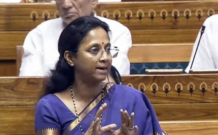 Maharashtra News: ‘My husband gets Income Tax notice every time I speak against govt in Parliament,’ claims Supriya Sule
