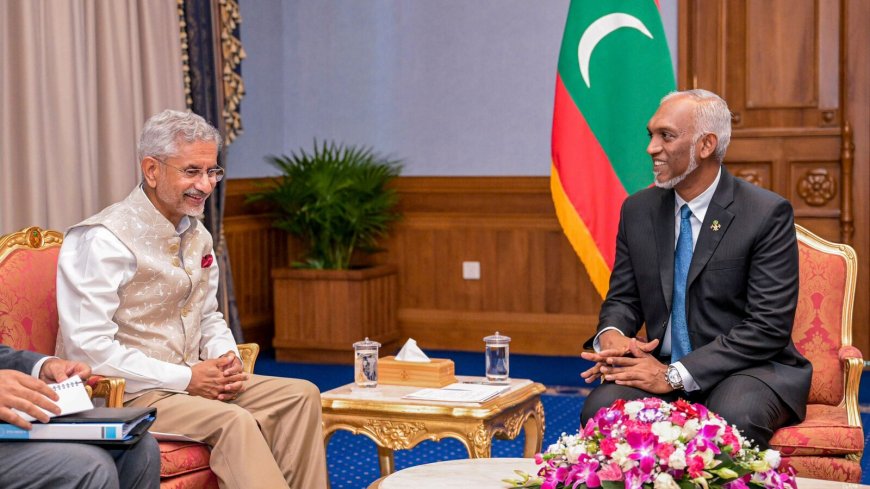 EAM Jaishankar shares glimpses from ‘productive visit’ to Maldives: ‘Living up to the…’ | Watch