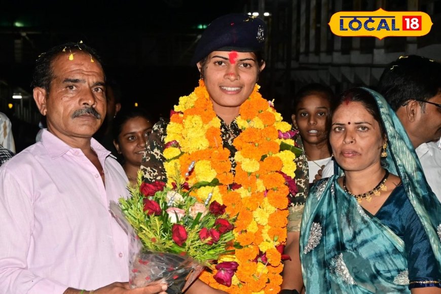 मजदूर की बेटी ने पिता का 20 साल पुराना सपना किया पूरा, वर्दी में देख हुए भावुक