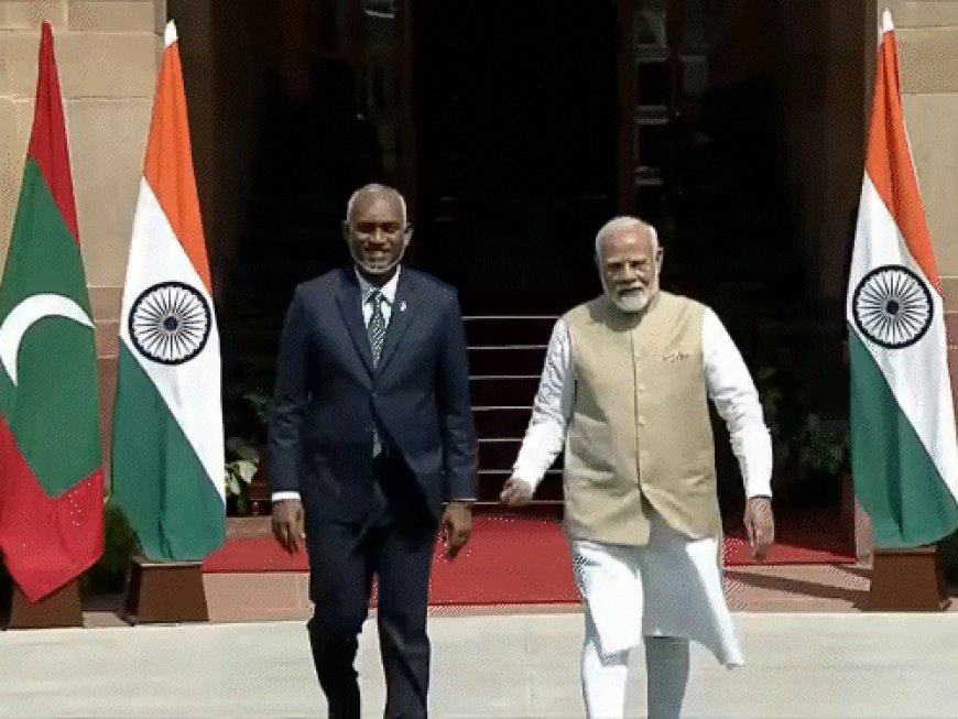 मुइज्जू बोले- भारत की सुरक्षा को नुकसान नहीं पहुंचने देंगे:हमारे रिश्ते अच्छे हैं, इस यात्रा से और मजबूत होंगे; मोदी से मुलाकात की