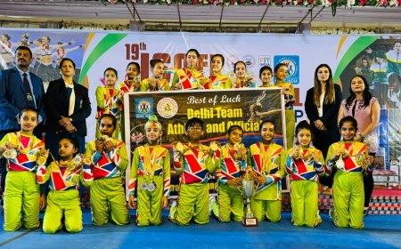 19वीं आईएसएएफएफ (ISAFF) इंडिया नेशनल एरोबिक्स एंड हिप-हॉप चैंपियनशिप 2024