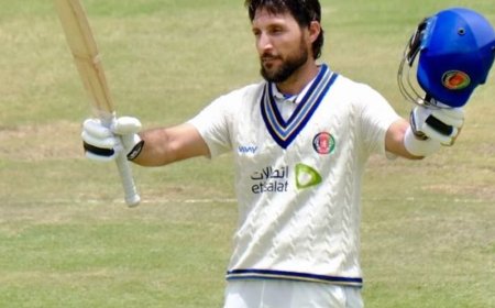 जिम्बाब्वे और अफगानिस्तान के बीच पहला टेस्ट ड्रॉ:दोनों टीमों ने 580+ रन बनाए, 2 प्लेयर्स की डबल सेंचुरी, 4 ने शतक लगाए