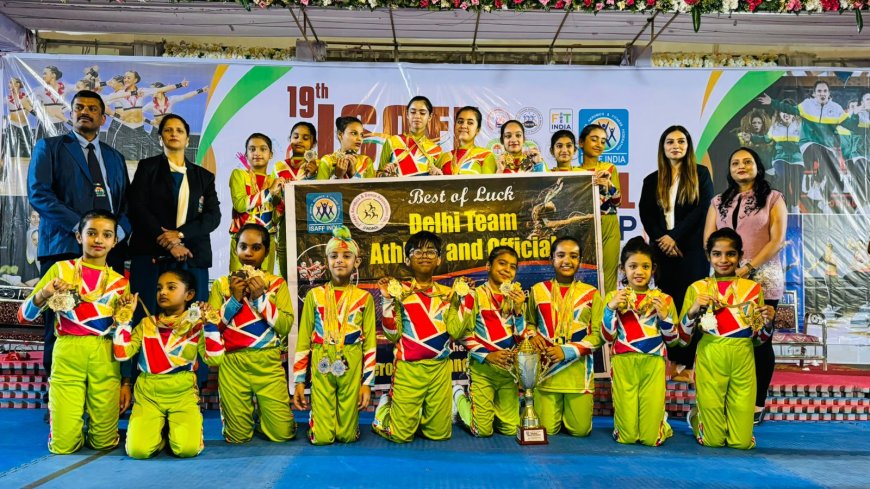 19वीं आईएसएएफएफ (ISAFF) इंडिया नेशनल एरोबिक्स एंड हिप-हॉप चैंपियनशिप 2024