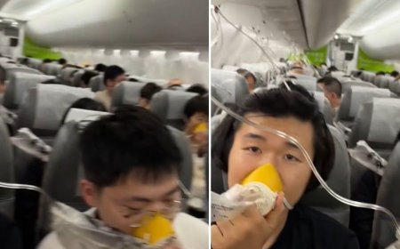 'A muffled boom and ... ': Boeing 737 plummets nearly 26,000 feet; fearing death, passenger writes will